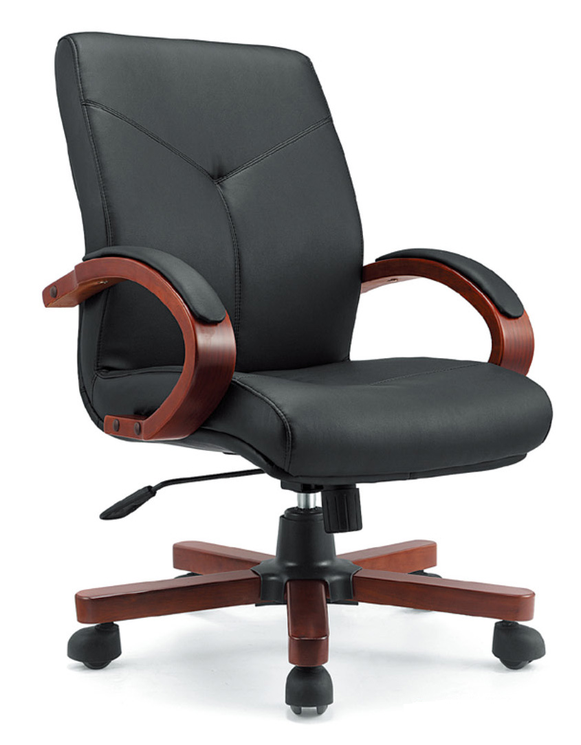 實(shí)木五金辦公班椅B009 實(shí)木五金辦公班椅B009